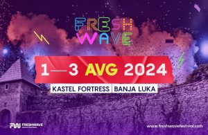 Najuzbudljivije izdanje: Freshwave festival na banjalučkoj tvrđavi Kastel od 1. do 3. avgusta