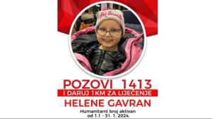 Pozovite broj 1413! Apel za pomoć Heleni Gavran (8) iz Foče