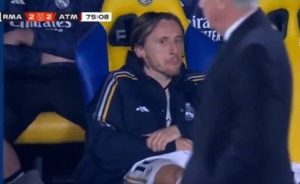 Modrić se spremao pljunuti, a onda je vidio da ga Anćeloti gleda: Srce mu je stalo