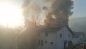 Požar u ambulanti u Doboju: Neće raditi do daljnjeg FOTO