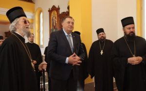Dodik posjetio manastir Miloševac: Institucije Srpske nastaviće da pomažu obnovu i gradnju svetinja