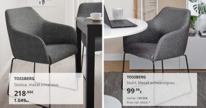 Poređenje cijena! IKEA-ina stolica u Hrvatskoj košta 218 evra, a u Njemačkoj 99.