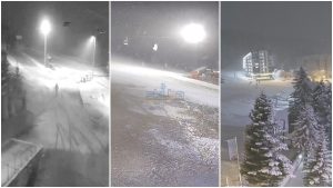 Stiže hladnije vrijeme: Snijeg prekrio Bjelašnicu, Jahorinu i Vlašić