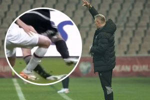 Snimak dotukao navijače: Teška povreda bh. reprezentativca zabrinula Savu Miloševića