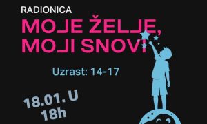 Učešće besplatno: Radionica za mlade od 14 do 17 godina u Banjaluci