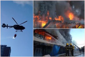 I helikopter gasi požar u Kineskom tržnom centru: Nema informacija o povrijeđenima