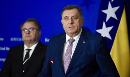 Dodik poručio iz Sarajeva: Evropski put je moguć samo bez uplitanja Šmita