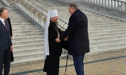 Predsjednik Srpske u Bjelorusiji: Dodik posjetio hram Svih Svetih u Minsku VIDEO