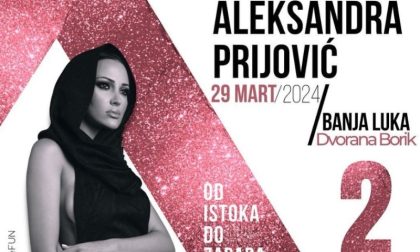 Gdje je prvi, tu je i drugi: Prijovićeva zakazala još jedan koncert u Banjaluci