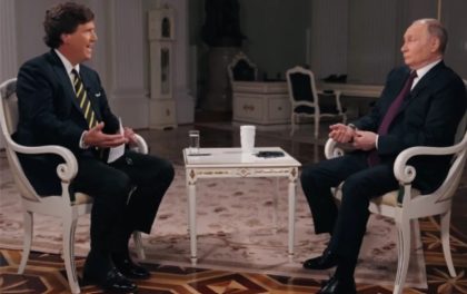 Taker boravio u Rusiji: Intervju sa Putinom za sat pogledalo više od četiri miliona ljudi VIDEO