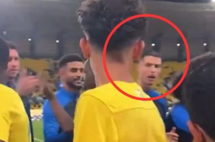 Junior hladnokrvno prošao pored oca, Ronaldo odlučio ‘zagalamiti’ pred svima: “Dolazi ovamo” VIDEO