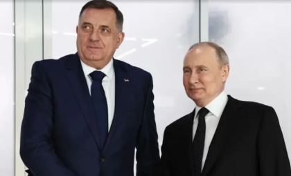 Dodik i Putin nakon sastanka: Srpska odbija da ide ka članstvu u NATO VIDEO