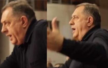 Dodik pratio utakmicu Igokee: “Šta se bojiš šuta” VIDEO