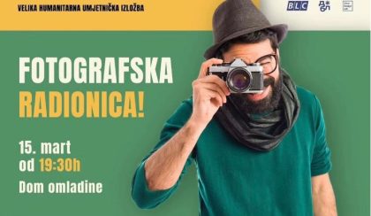 Radionica u Banjaluci: Fotografiši se, kupi fotografiju i doniraj za Ivanu Stijepić
