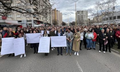 Hiljade nezadovoljnih ljudi na ulici: Traže ostavke u MUP-u nakon brutalnog ubistva žene