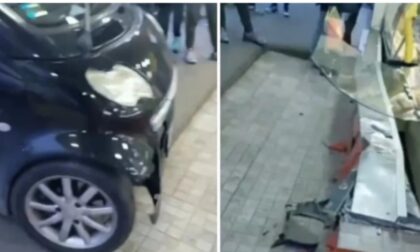 Nesvakidašnji udes: Smartom uletio u pekaru, na teren izašla i policija VIDEO