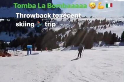 Đoković objavio urnebesan snimak sa skijanja: “Tomba La Bombaa” VIDEO