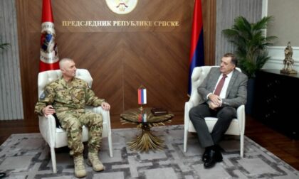 U Palati Republike: Dodik ugostio komandanta EUFOR u BiH