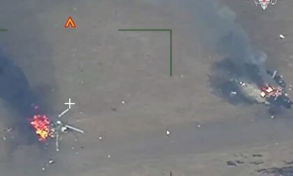 Dronovi obavili posao: Ukrajinski helikopteri sletjeli na trenutak, pa uništeni VIDEO