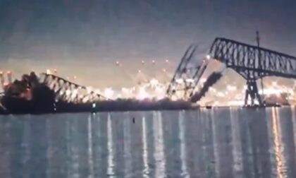 Katastrofa u SAD: Nakon sudara sa brodom srušio se most VIDEO