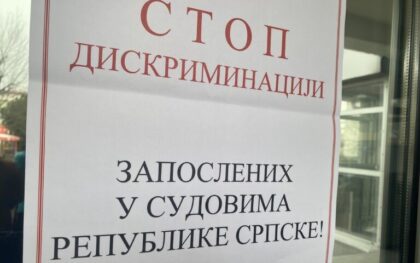 Nadaju se dogovoru: Radnici u pravosuđu Srpske razmišljaju o napuštanju branše