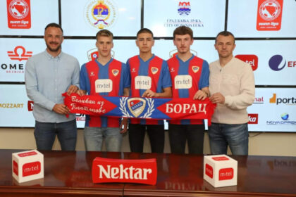 FK Borac misli na budućnost: Najkvaliteniji mladići ostaju na Gradskom stadionu