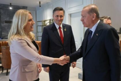 Cvijanovićeva čestitala Erdoganu za uspješno organizovan Diplomatski forum u Antaliji