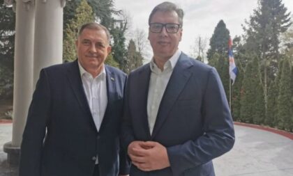 Dodik razgovarao sa Vučićem: Pripreme za veliki Vaskršnji sabor teku odlično FOTO