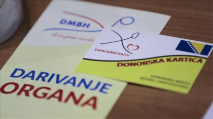 Koliko građana u BiH ima donorsku karticu