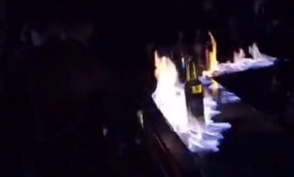 Nesvakidašnji incident u noćnom klubu: Konobarica “palila” šank, pa zapalila goste
