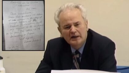 Miloševićevo pismo Lavrovu pred smrt: Upozorio na nalaz krvi FOTO