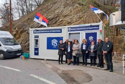 U blizini Jarinja, Brnjaka, Končulja i Merdara postavljene montažne ekspoziture Poštanske štedionice