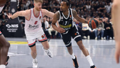 Partizan porazom od Olimpijakosa umanjio šanse za plej-in Evrolige