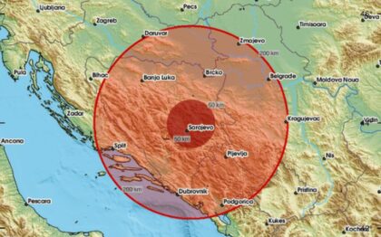 Tlo nikako ne miruje: Zemljotres rano jutros ponovo protresao BiH