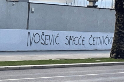 U Splitu ponovo osvanuli uvredljivi grafiti: “Smeće četničko”