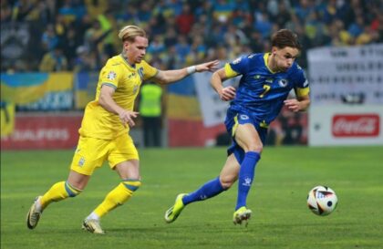 Ukrajina slavila preokretom: Evropsko prvenstvo ostaje samo san za fudbalsku reprezentaciju BiH