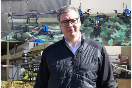 Vučić obišao Vojnotehnički institut: Cilj da napravimo 5.000 dronova samoubica “Komarac”
