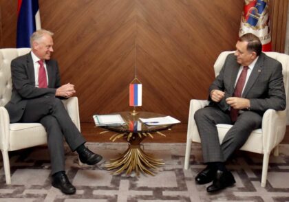 Dodik sa Kopmanom: Srpska želi da bude vidljiva na evropskom putu