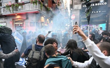 Skup protiv NATO-a: Osam ljudi povrijeđeno u sukobima policije i demonstranata