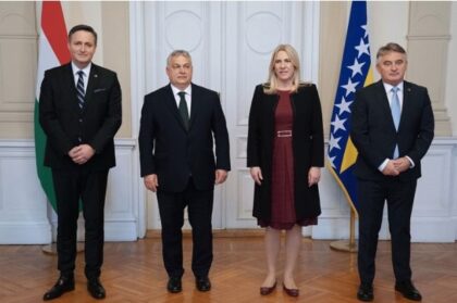 Orban sa članovima Predsjedništva BiH: Stabilnost i razvoj u interesu svih