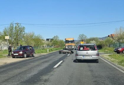 Stravičan sudar! Motociklista zadobio teške tjelesne povrede