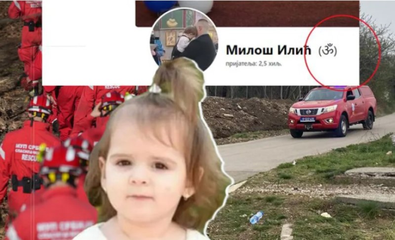 Mistični simbol na Fejsbuk profilu oca nestale Danke (2) – evo šta on predstavlja FOTO