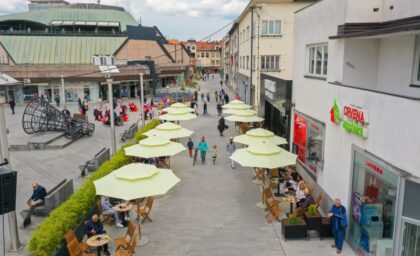 Gajeva ulica konačno zablistala: Banjaluka dobila novo šetalište FOTO