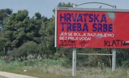 Netrpeljivost u Hrvatskoj: Monstruozne poruke govora mržnje prema Srbima