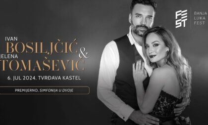 Premijerni koncert: Jelena Tomašević i Ivan Bosiljčić zajedno na Banja Luka Festu!