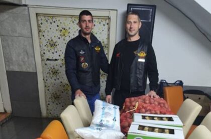 Članovi Moto kluba pokazali humanost: Donirali namirnice “Mozaiku prijateljstva”