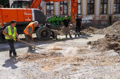 Na prostoru nekadašnjeg kina “Kozara”: Počela izgradnja „Parka oslobođenja“ u Banjaluci