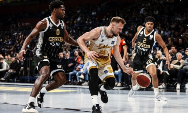 Na domaćem terenu: Košarkaši “Partizana” pobijedili su “Igokeu”