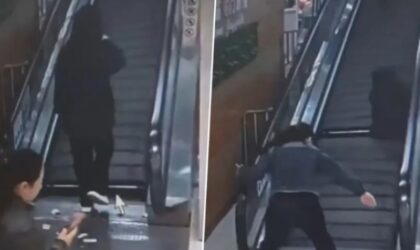 Drama pred slučajnim prolaznicima: Ženu “progutale” pokretne stepenice UZNEMIRUJUĆI VIDEO