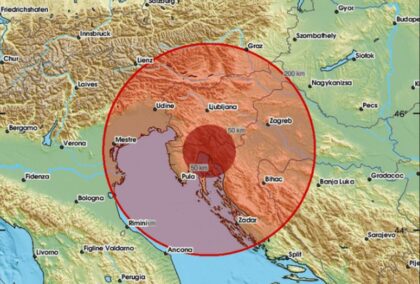Zemljotres u Hrvatskoj: Podrhtavanje tla na području Rijeke